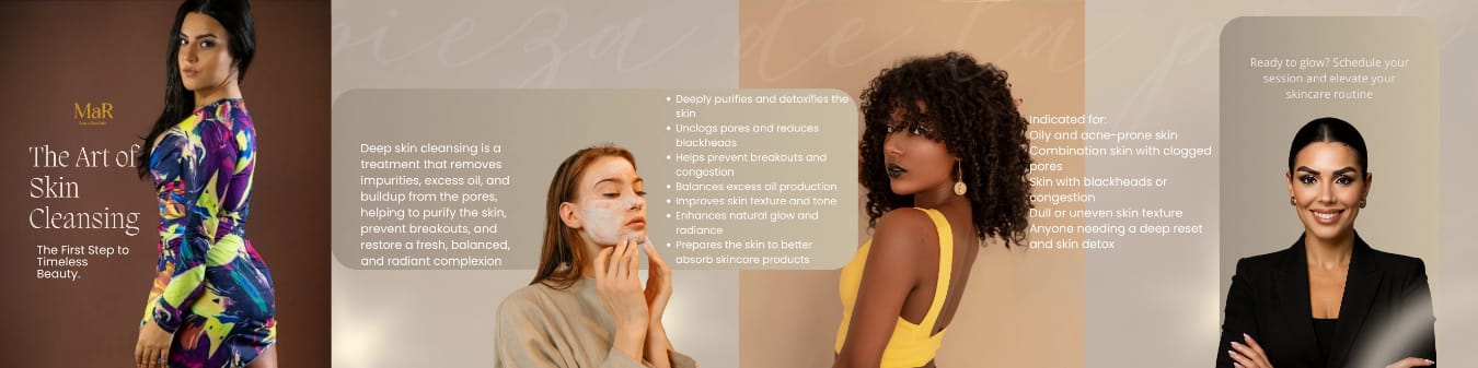 The Art of Skin Cleansing — MAR Studio deep cleansing facial service